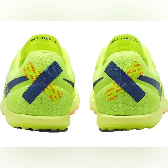 NWOB Nike Zoom Rival XC 6 Cross Country Sz 10 VOLT/CONCORD/TOTAL ORANGE - Picture 7 of 9